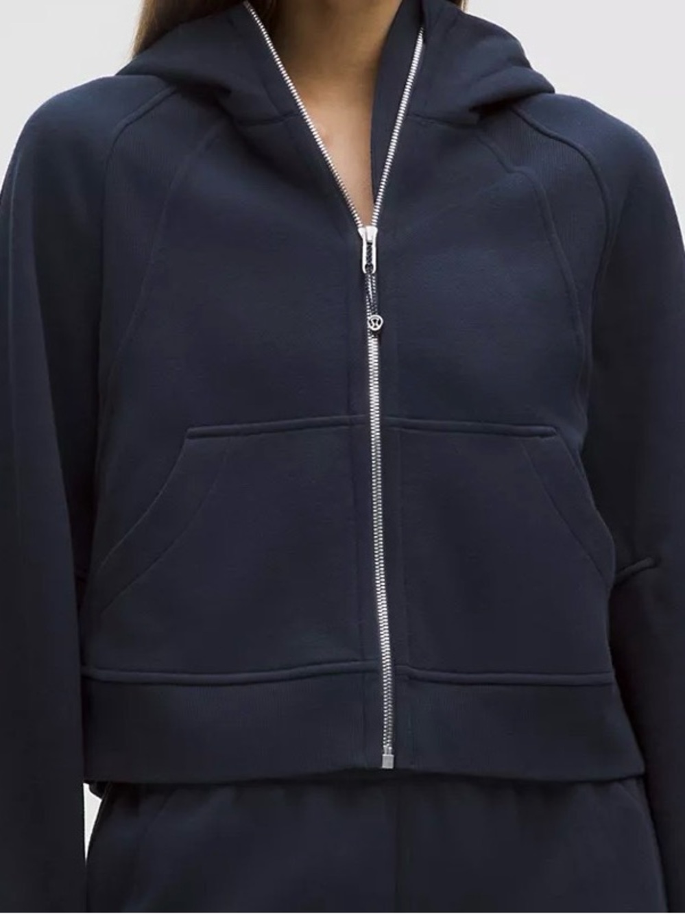 lululemon athletica Navy Oversized Full-Zip Scuba